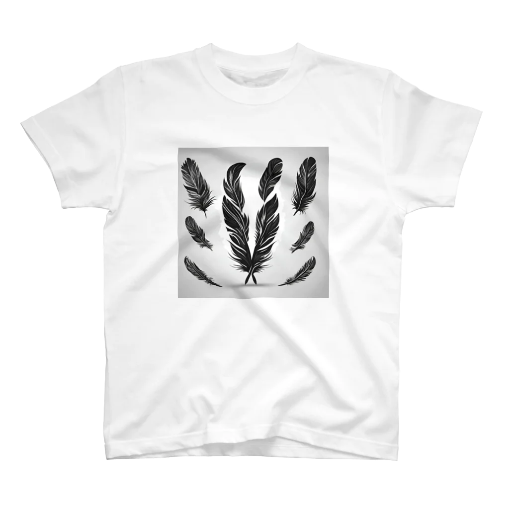 michael−skショップのfeathers of hope スタンダードTシャツ