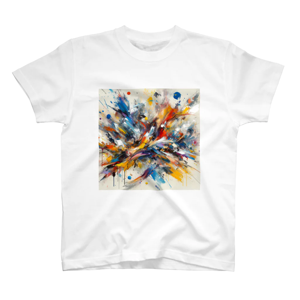 artistickerのアクション！ Regular Fit T-Shirt