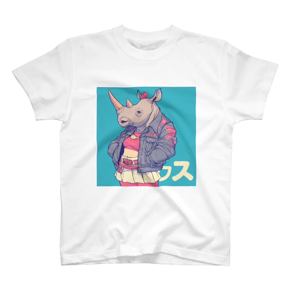 PIXELSのサイ子 スタンダードTシャツ