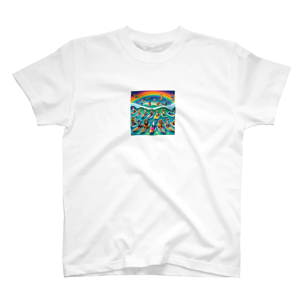 assorted goodsの賑やかサーフィン🏝️ Regular Fit T-Shirt