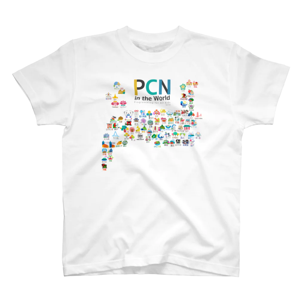 PCNのPCN in the World Ver1.6.0 スタンダードTシャツ