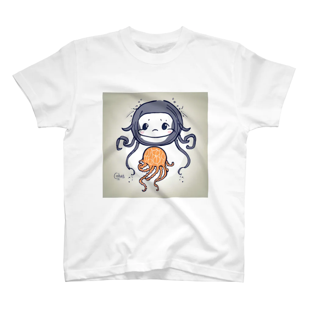 MEGROOVEのクラゲの子 スタンダードTシャツ