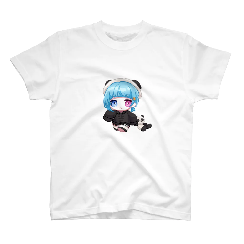 あやこ熊猫/新人VTuberのあやこ熊猫公式グッズ スタンダードTシャツ