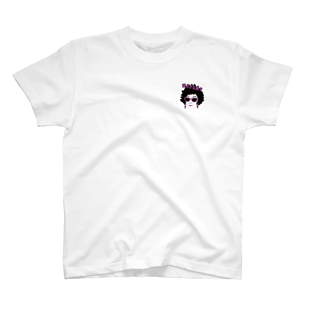 wasabiworksのpurplemodel スタンダードTシャツ