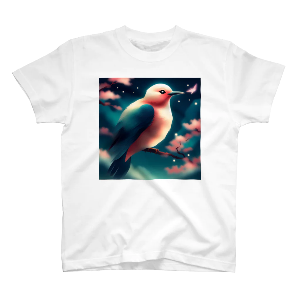 yatyohyakkeiの相思鳥 スタンダードTシャツ