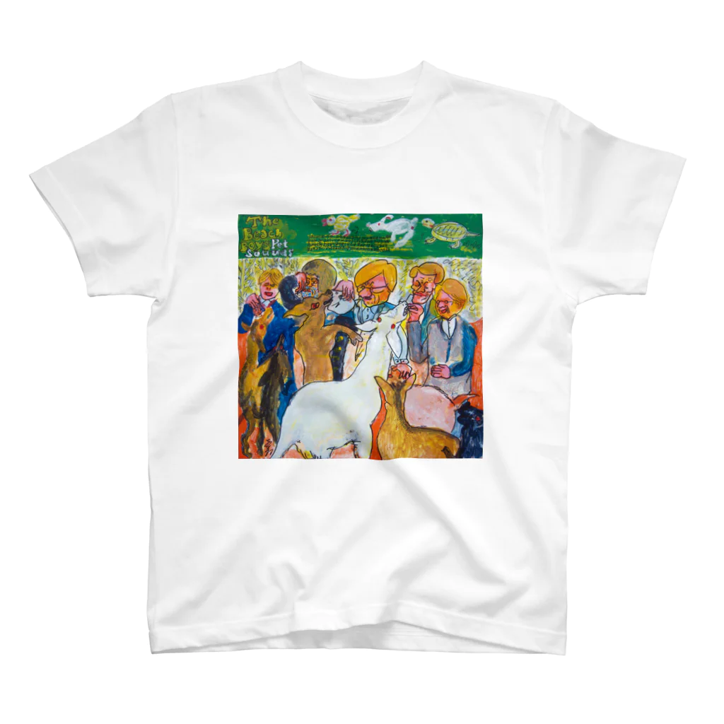 根本敬小売店（SUZURI店）のThe beach boys Pet sounds スタンダードTシャツ