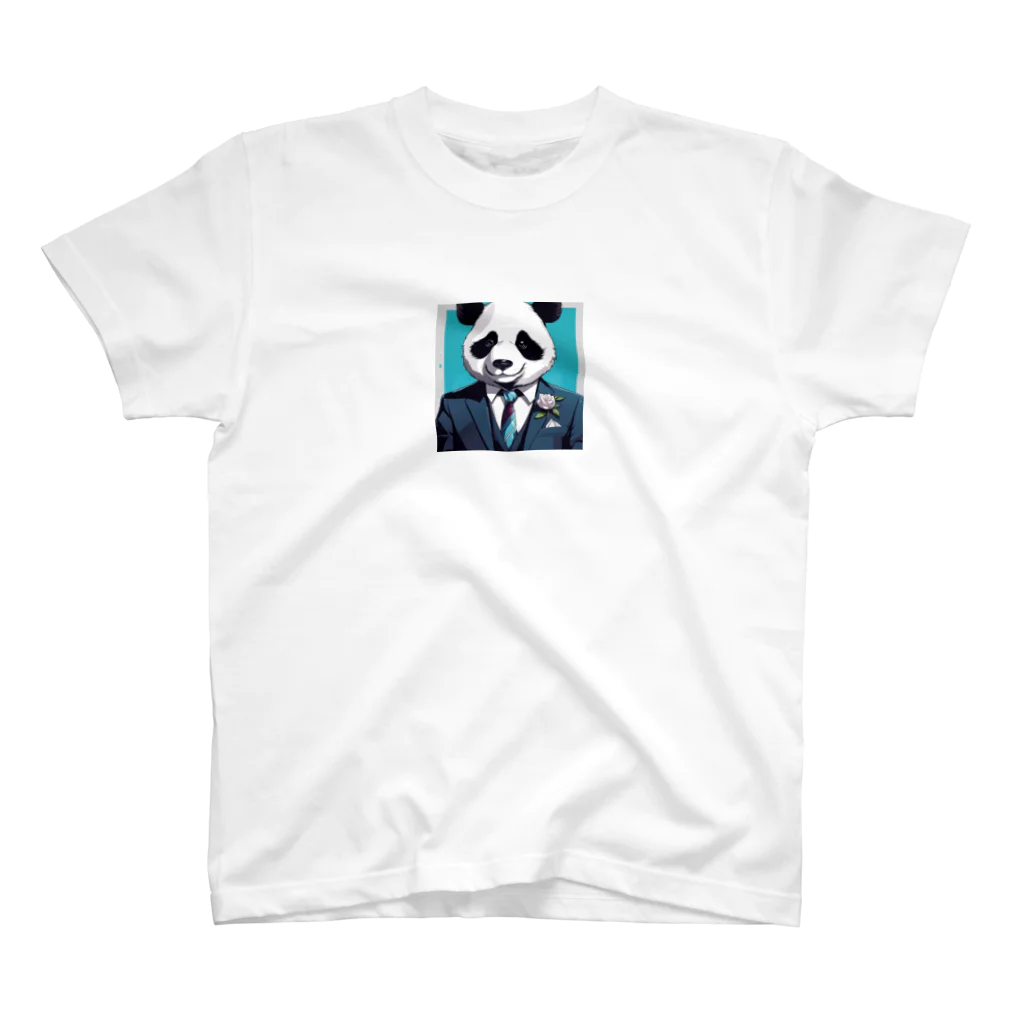 crazypanda2のビジネスパンダ Regular Fit T-Shirt