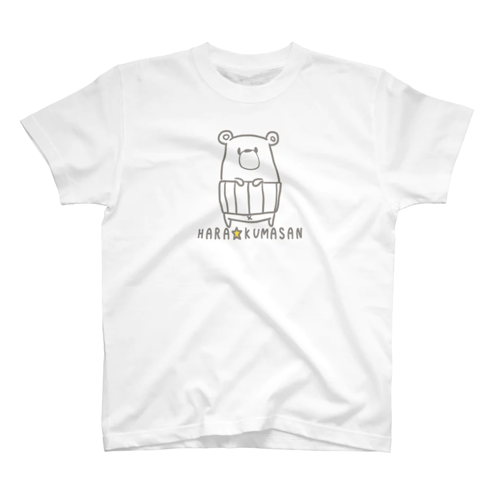 NEKOZE PANDAのHARA☆KUMASAN スタンダードTシャツ