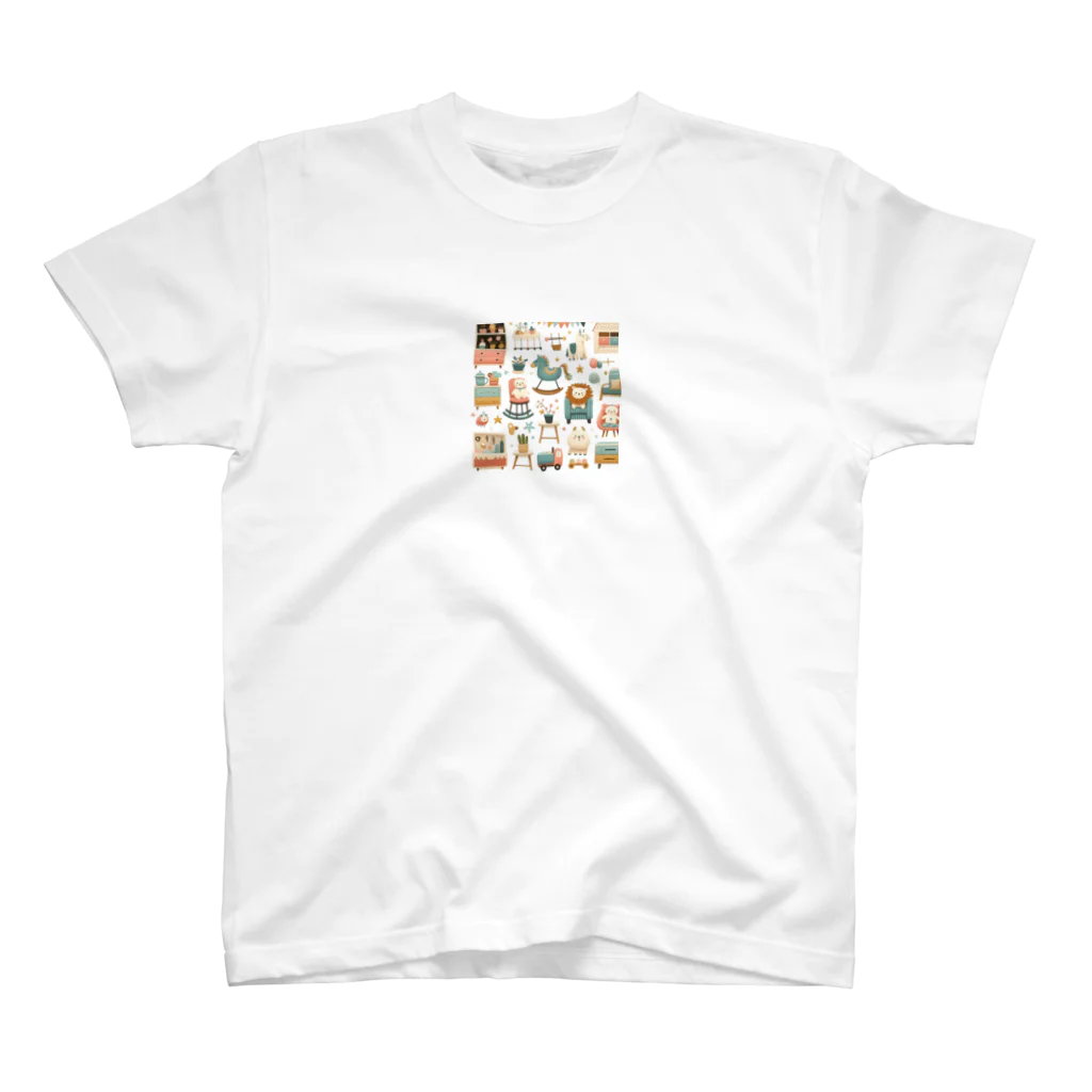 greenQの北欧の家具 スタンダードTシャツ