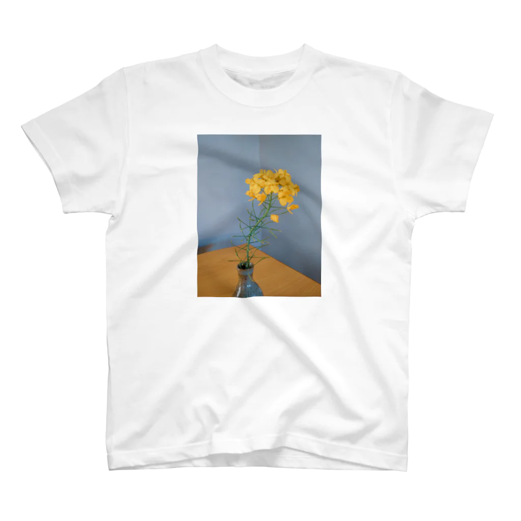 イエローローズのほっくり菜の花 スタンダードTシャツ