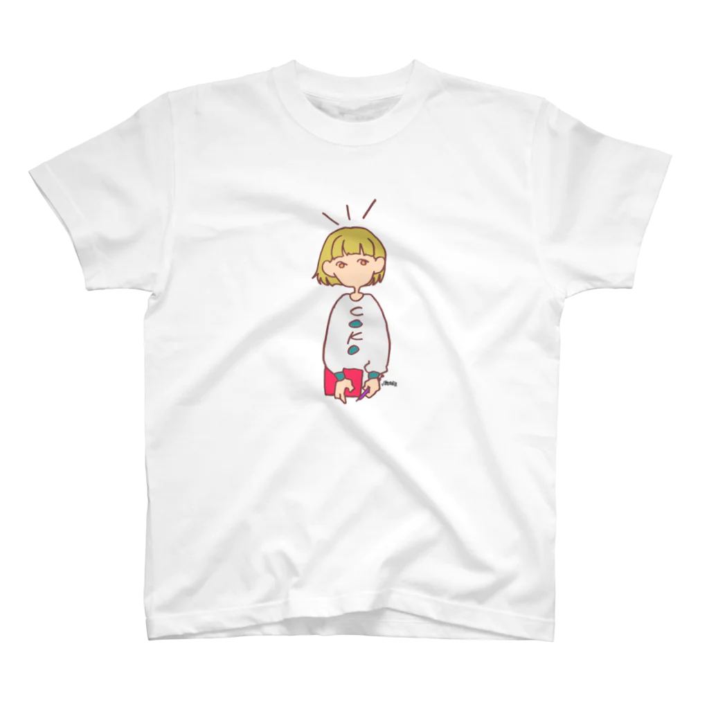 COKO(ここ)📯金髪オトメ作曲物語のひらめきCOKO スタンダードTシャツ