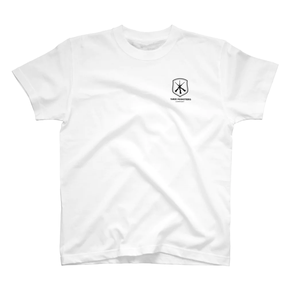NASUCHOPの三銃士ロゴ Regular Fit T-Shirt