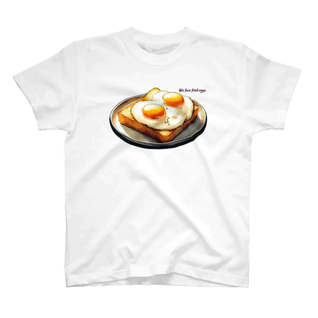 脂身通信Ｚの目玉焼き大好き_240310 スタンダードTシャツ