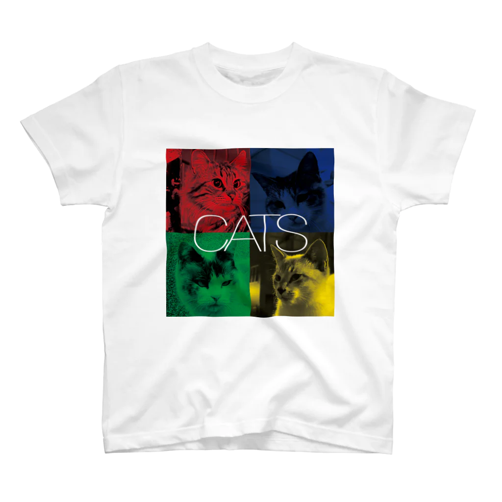 野良猫アーカイブのCATS スタンダードTシャツ