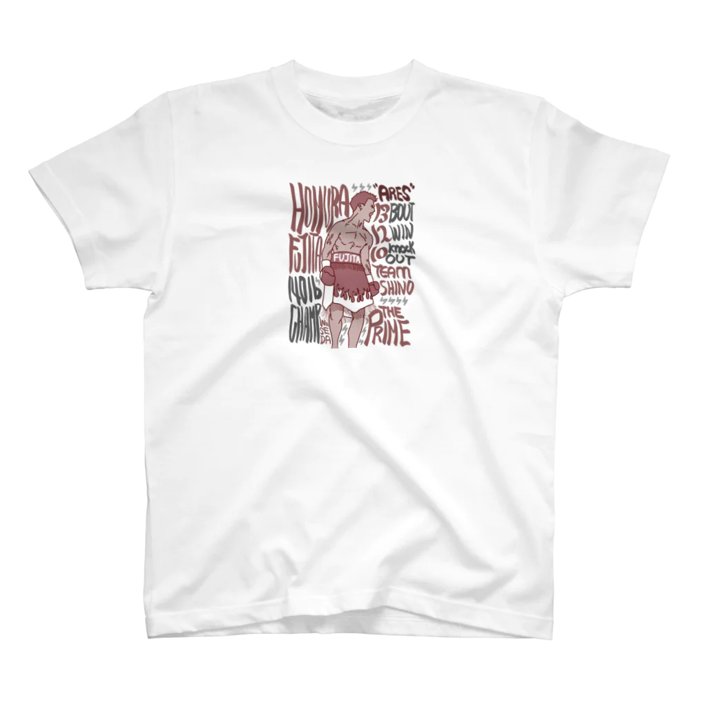 藤田炎村(Homura Fujita)の"軍神アレス"藤田炎村オリジナルシャツ スタンダードTシャツ