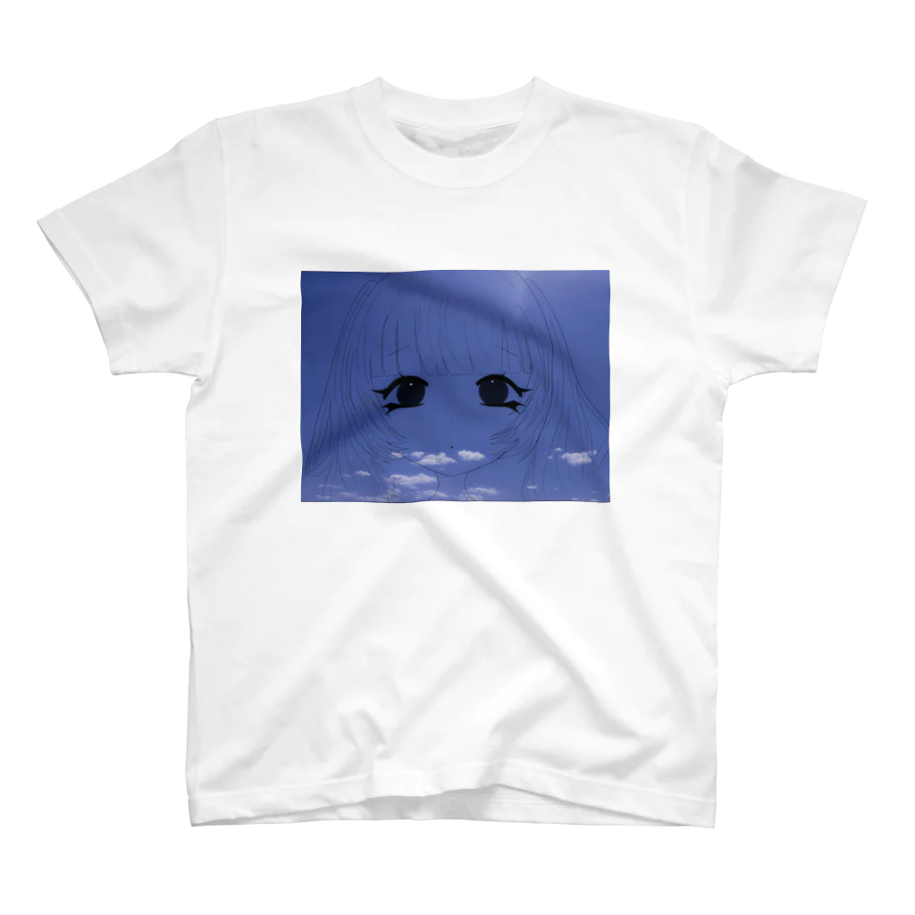 みるく📛💯の空　イラスト スタンダードTシャツ