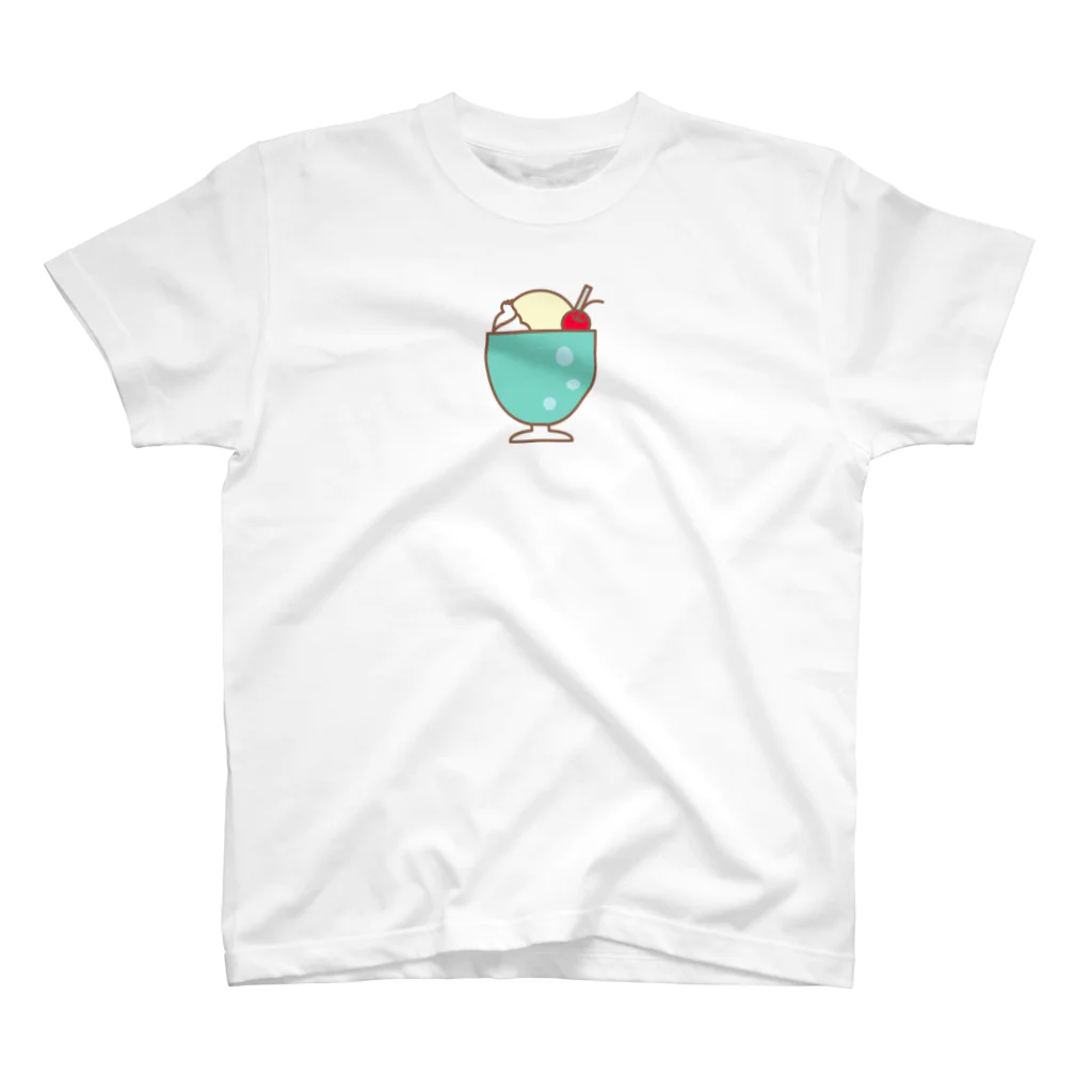 So湖いらの「BIWAKO DE CREAM SODA」スタンダードTシャツ Regular Fit T-Shirt