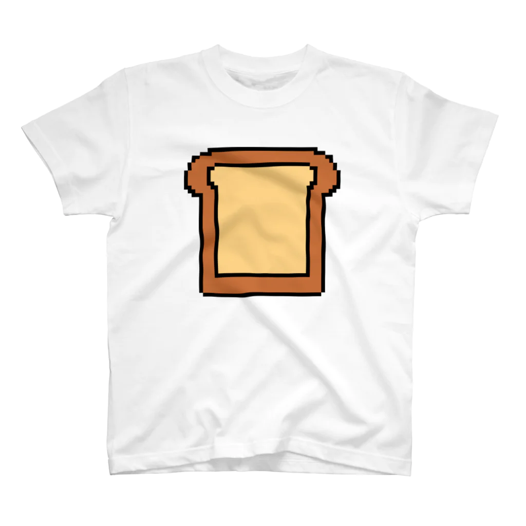 ムエックネの食パン（ドット絵） スタンダードTシャツ