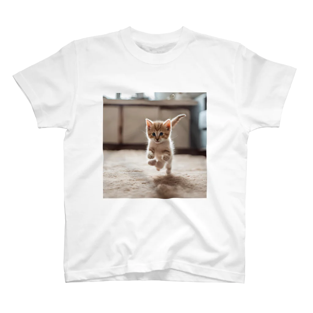 しゅうまいのみせのジャンプキャット Regular Fit T-Shirt