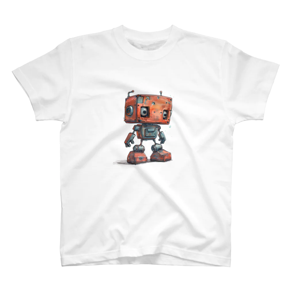 Sachi0625のレトロ戦闘ロボットＬ スタンダードTシャツ