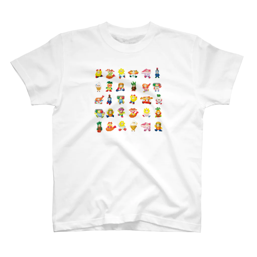 BIG屋SUNの☀️🍦🍤🍔（ドットタイプ） スタンダードTシャツ