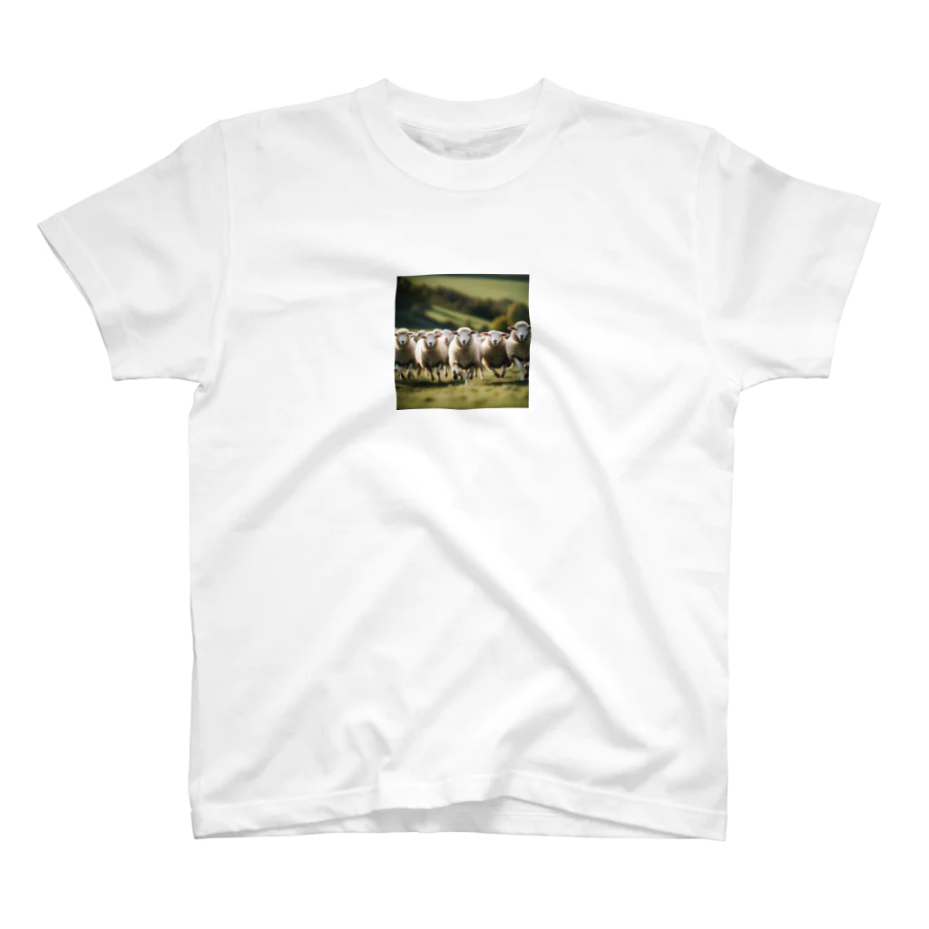 artworks358の羊の援軍 Regular Fit T-Shirt