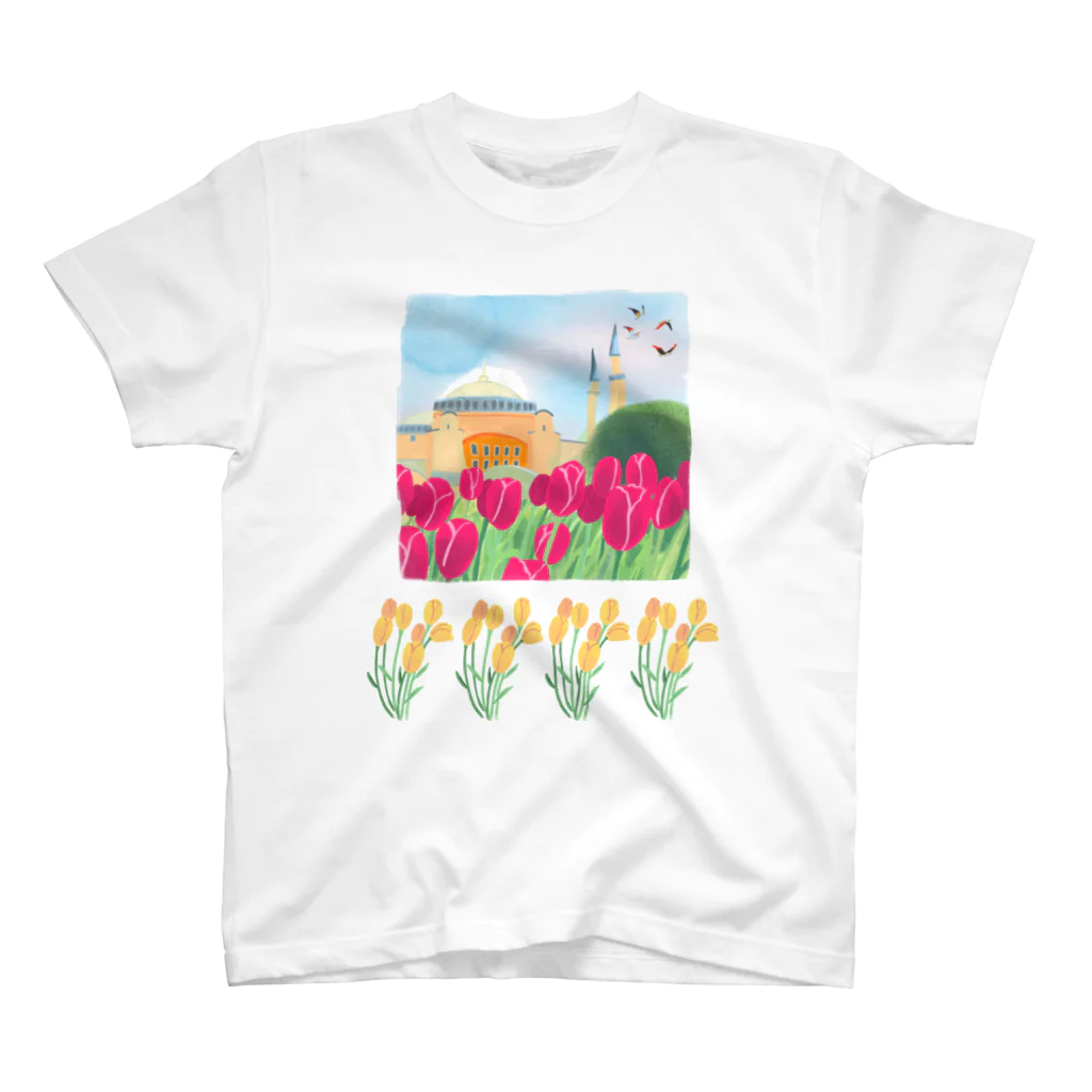 harurun3のお花のふうけい Regular Fit T-Shirt