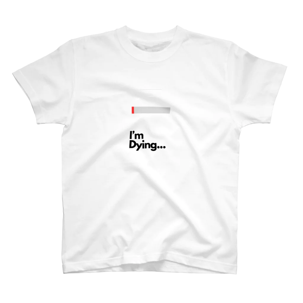 Sounds Focus&RelaxのMy Status(Dying) スタンダードTシャツ