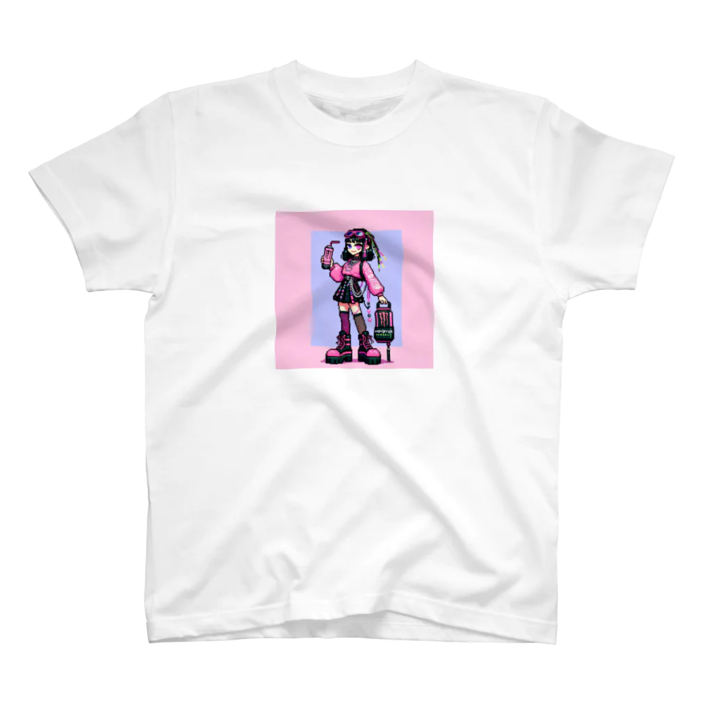 蒲田　次郎のピクセルピンモンガール2 Regular Fit T-Shirt
