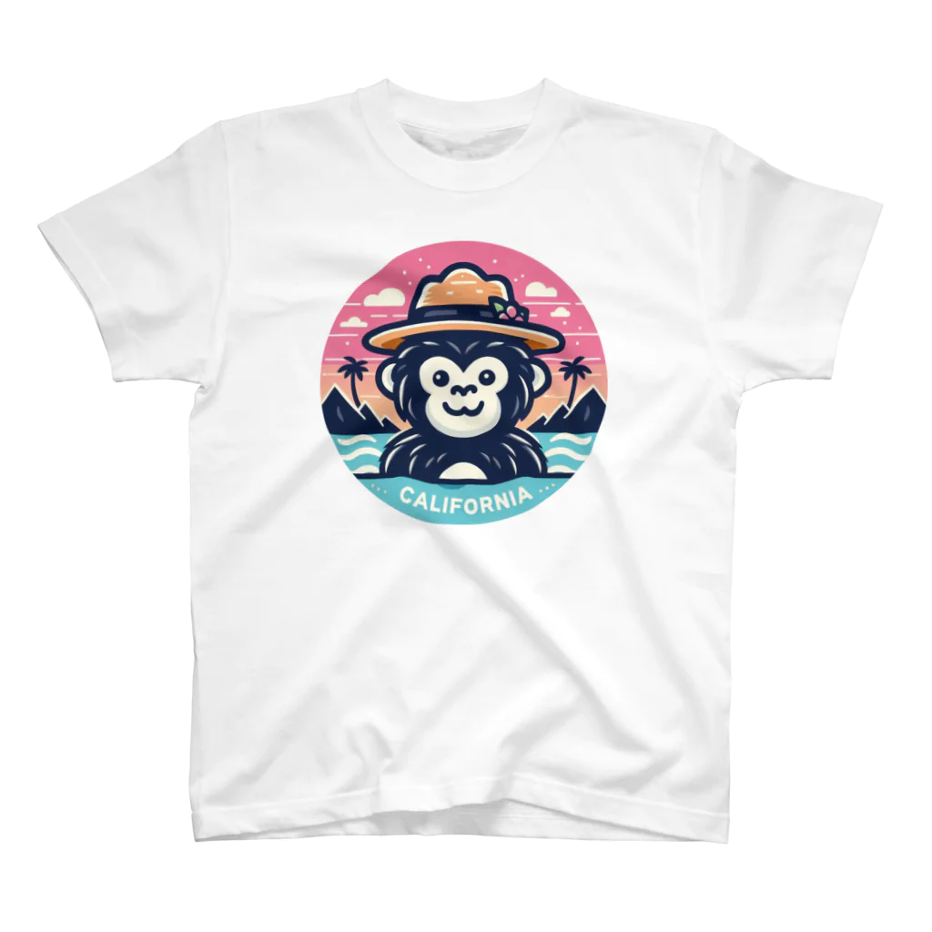 Omiya_ JAP_038のRCW_Gorilla_California スタンダードTシャツ