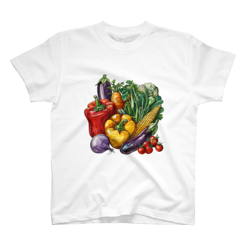 MistyStarkの野菜生活　#001 Regular Fit T-Shirt