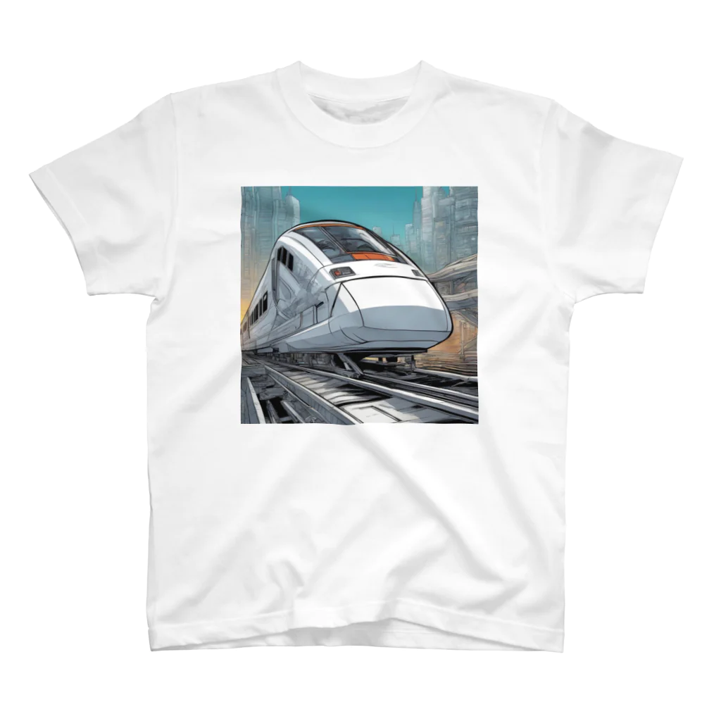 須藤 匠＠ナイセン団㌠の未来新幹線3 Regular Fit T-Shirt