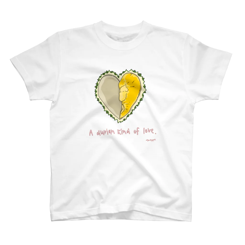menmopostのA Durian Kind of Love スタンダードTシャツ