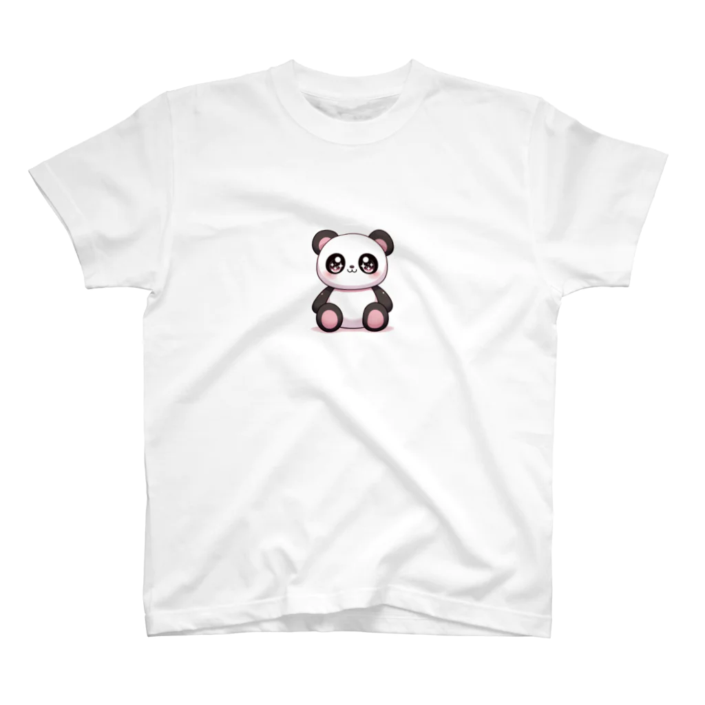 rumina kiraのピンクパンダ🐼スンスン Regular Fit T-Shirt