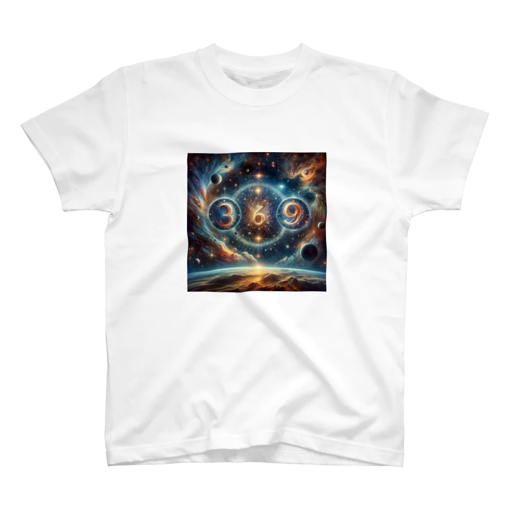 Super_Bluemoonの369＝宇宙の法則🎵 スタンダードTシャツ