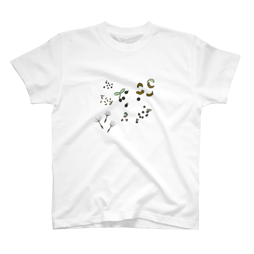 edadaの植物の発芽 スタンダードTシャツ