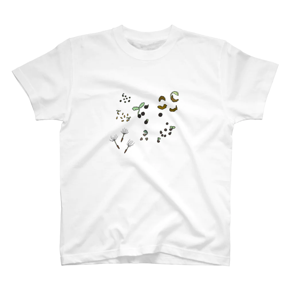 edadaの植物の発芽 Regular Fit T-Shirt