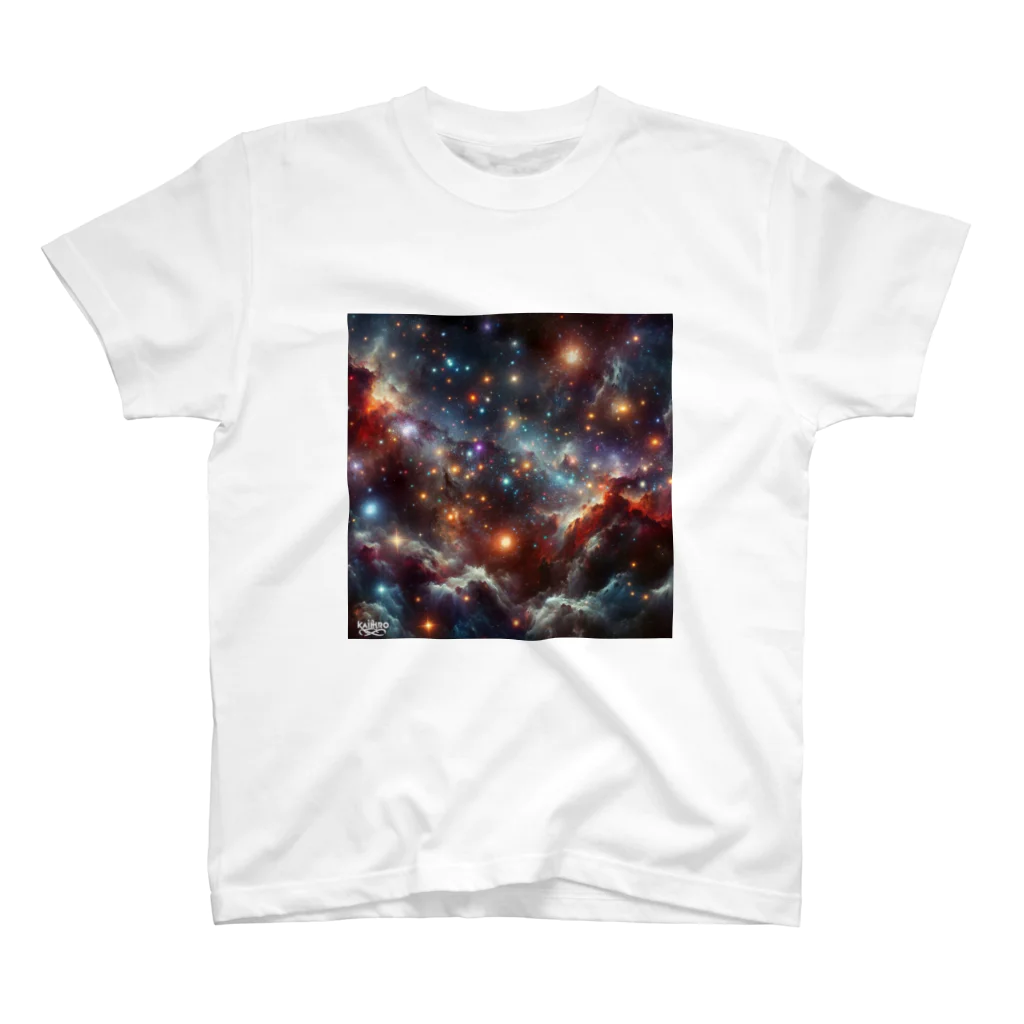 mori_393988の散らばった星の粒 スタンダードTシャツ