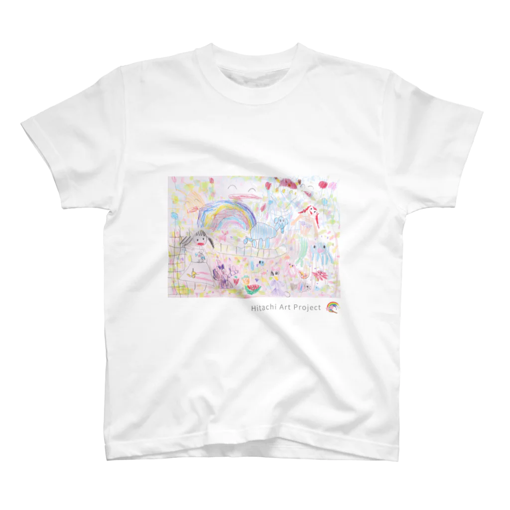 ひたちアートプロジェクト　Hitachi Art Projectの第9回公募展　みんなでどうぶつえん スタンダードTシャツ