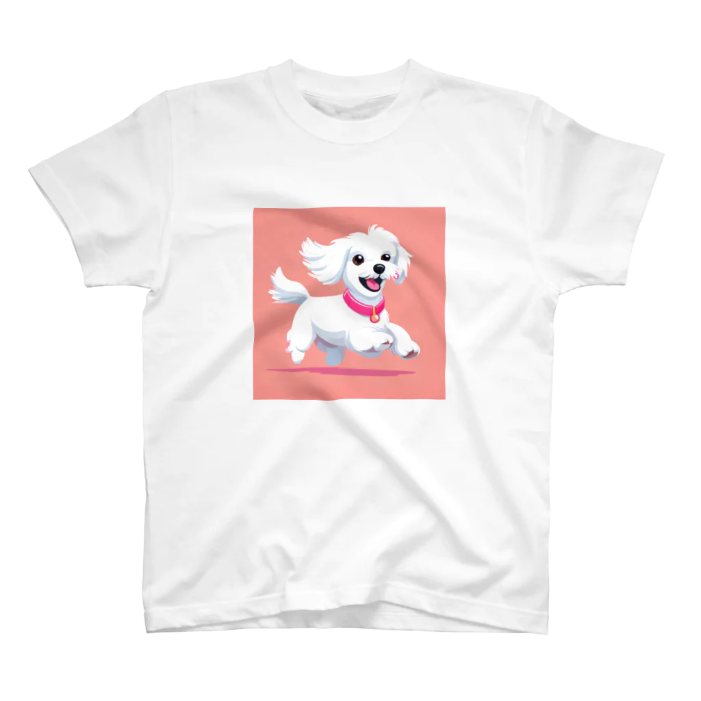 かわいいどうぶつ♪のみんな大好き！お散歩ミーコ！ スタンダードTシャツ