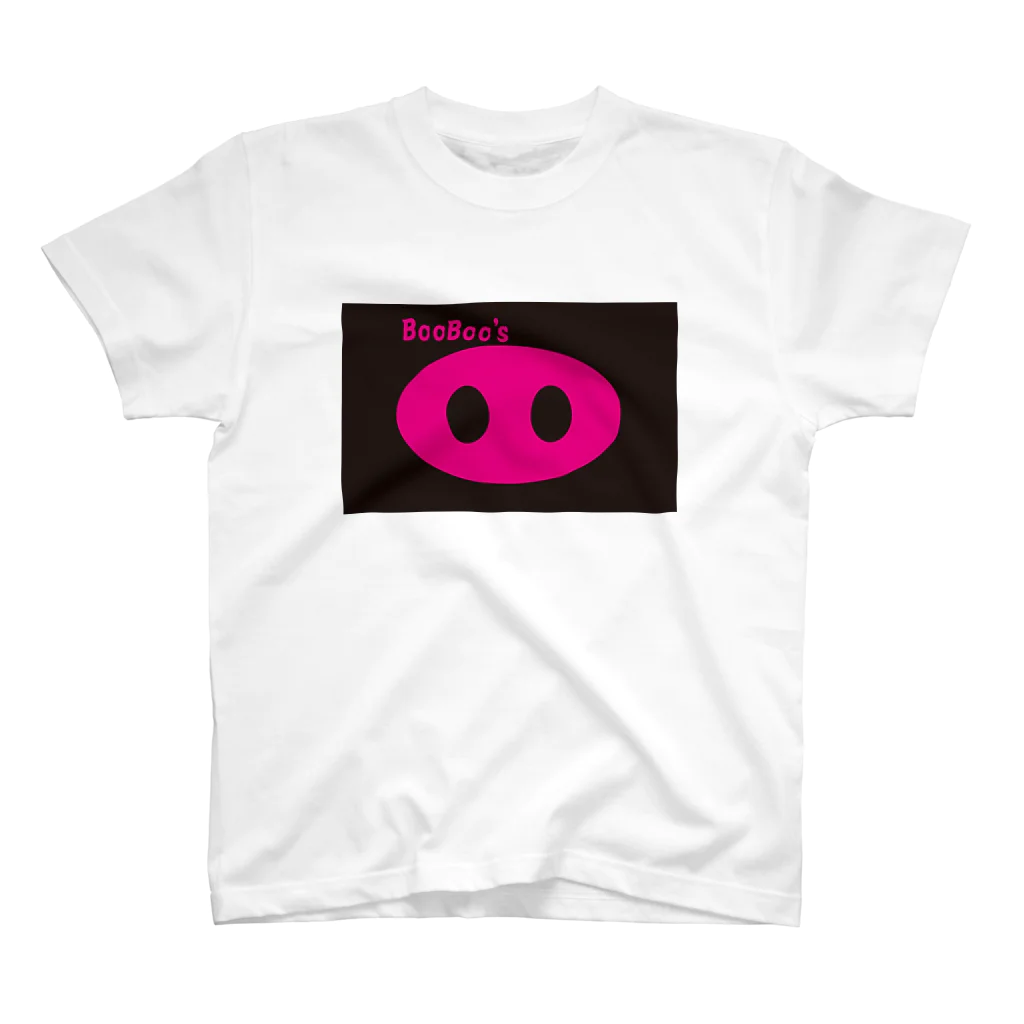 BooBoo’s OO のBooBoo's OO Pink スタンダードTシャツ