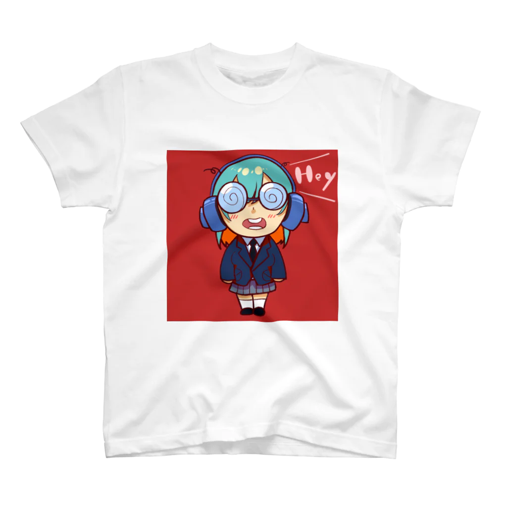 びびのよく見ると目が回りそうな女の子 Regular Fit T-Shirt