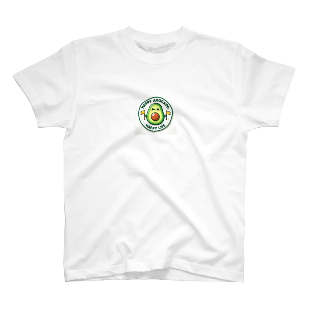 Happy-AvocadoのHappy Avocado 2 スタンダードTシャツ