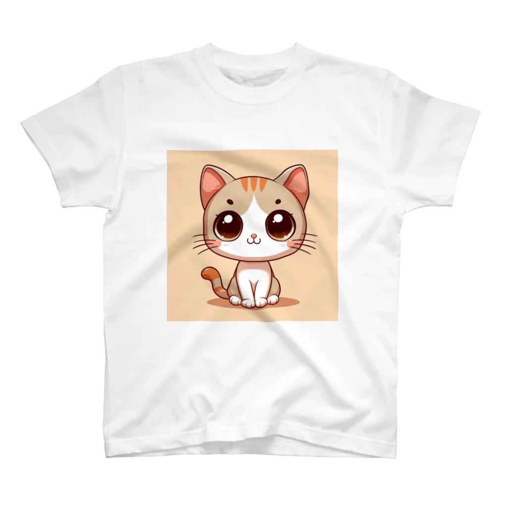 yos-1292583のねこニコばん スタンダードTシャツ