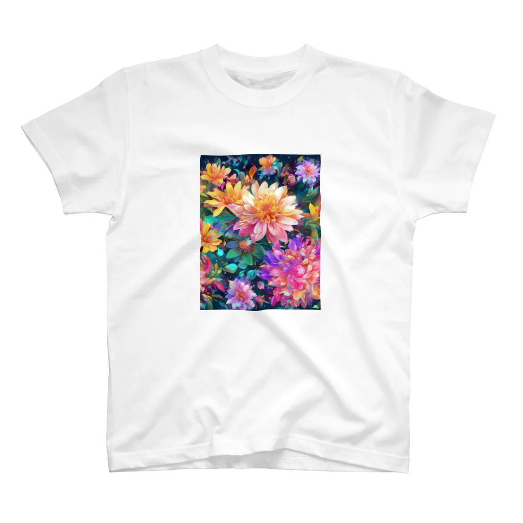 モノモノクローゼットの花々 スタンダードTシャツ