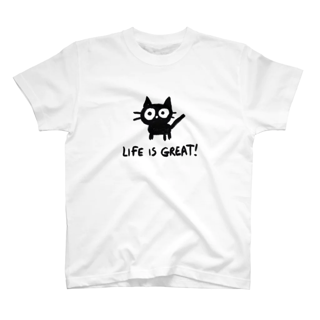 Super_BluemoonのLife is Great !　素晴らしき人生2 スタンダードTシャツ