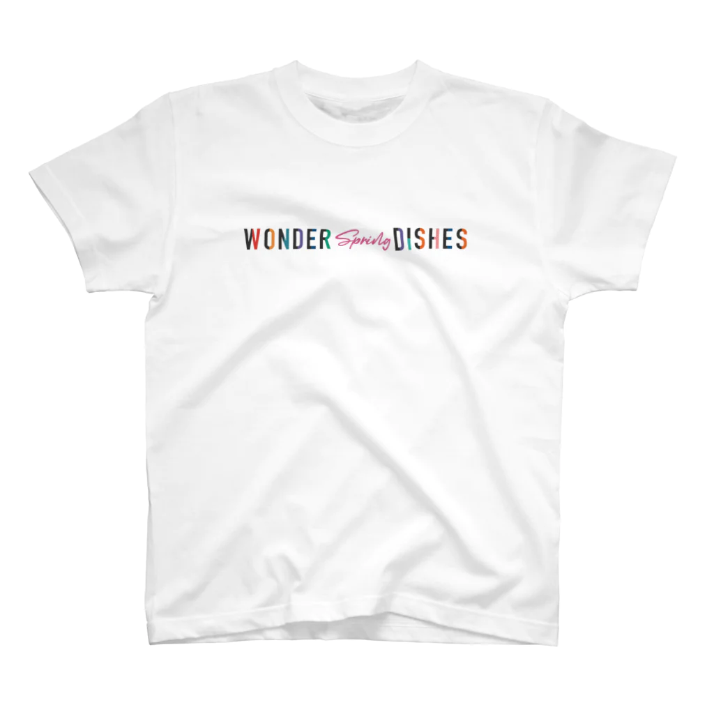 WONDER Spring DISHESのWONDER Spring DISHES LOGO スタンダードTシャツ