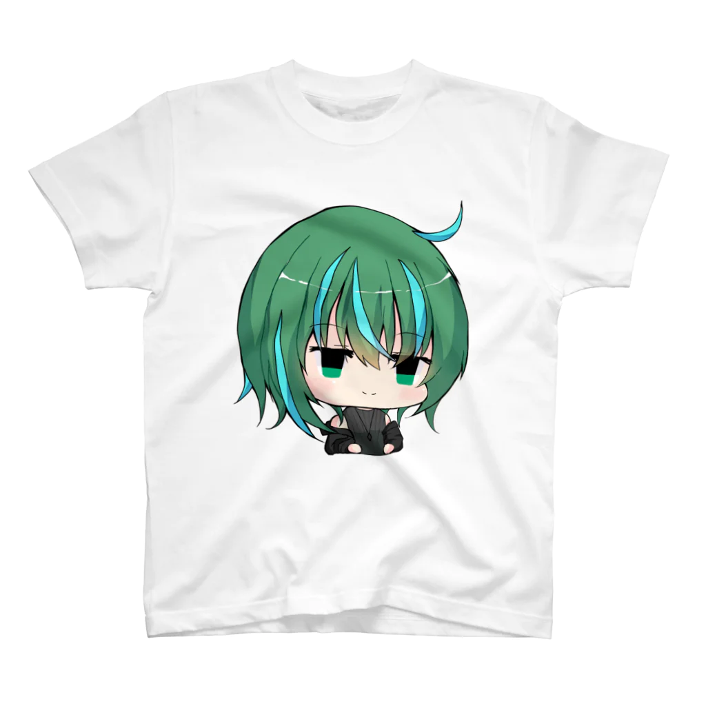 桂木はっぱ、🍃のはっぱちゃんスーパーわいわいグッズ スタンダードTシャツ