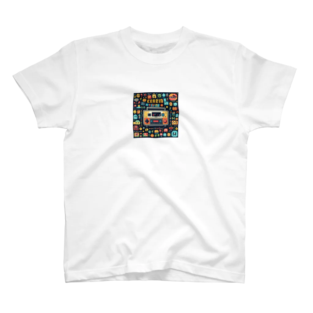 pepesamaのレトロゲーム風 スタンダードTシャツ