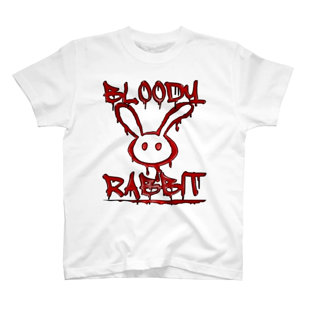 Ａ’ｚｗｏｒｋＳのらくがきBLOODYRABBIT Regular Fit T-Shirt
